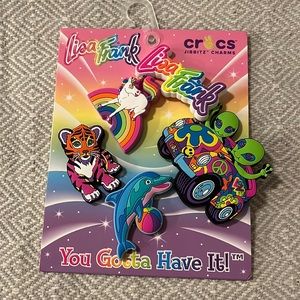 Lisa Frank x Crocs jibbitz